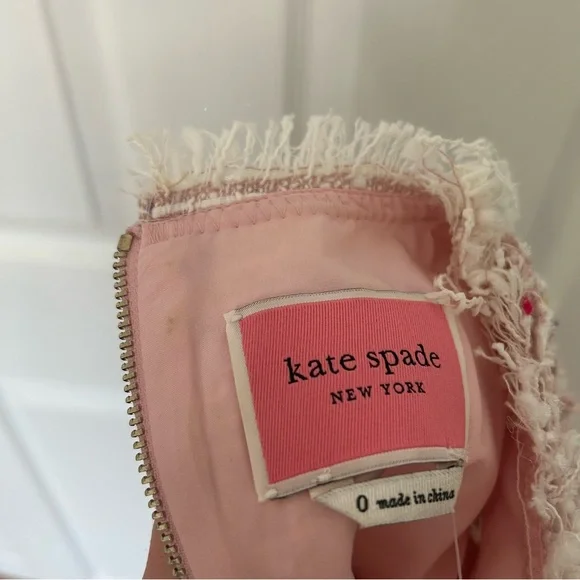 Kate Spade Flutter Sleeve Tweed Dress - Picture 6 of 14